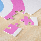 rosenrotes böse Auge Puzzle (Seite)