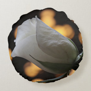 Rosenrundkissen Rundes Kissen