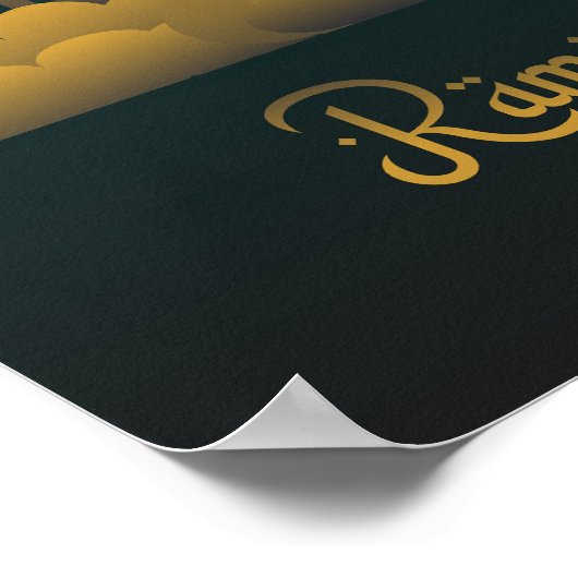 Rosenschildkröte Poster (Ecke)