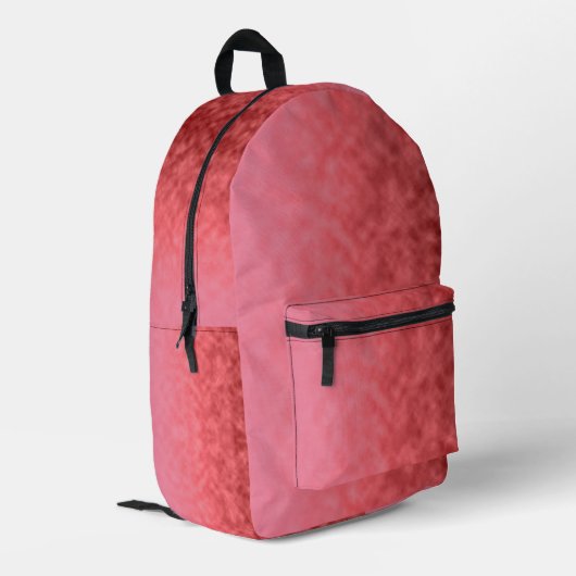 Rosenschleier Bedruckter Rucksack (Rückseitige Ecke links)