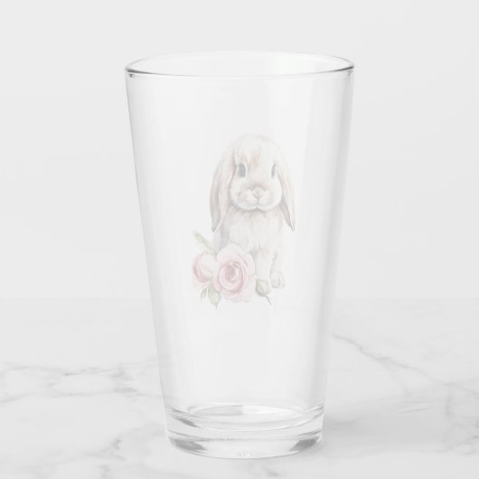 Rosenschleife Eared Rabbit Glas (Rückseite)