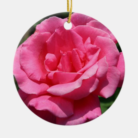 Rosenschmuck Keramikornament (Vorne)