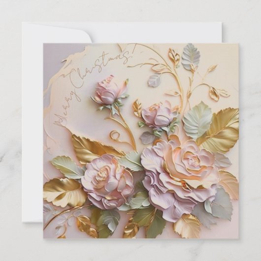 Rosenskulptur in Rosa (Vorderseite)