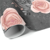 Rosensteine aus Rosenholz Geschenkpapier (Rolleneckpunkt)