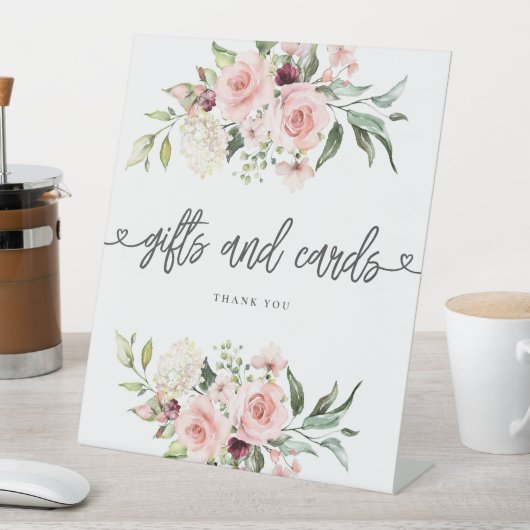 Rosensteine Brautparty Geschenke und Karten Sockelschild (In Situ)