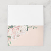 Rosensteine geflochtene Platzkarte (Außenseite Aufgefaltet)