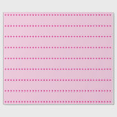 Rosensterne Geschenkpapier (Flach)