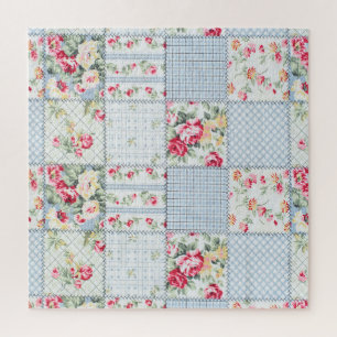 Rosenstoff: Elegantes Hintergrunddesign Puzzle