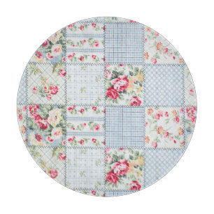 Rosenstoff: Elegantes Hintergrunddesign Schneidebrett