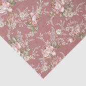 Rosenstrahlen in Rosen - Alte Rose Seidenpapier (Ausschnitt)