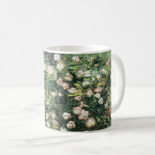 Rosenstrauch in Blüte von Vincent van Gogh Kaffeetasse