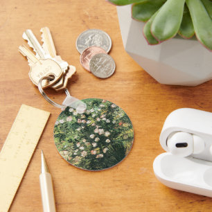 Rosenstrauch in Blüten von Vincent van Gogh Schlüsselanhänger