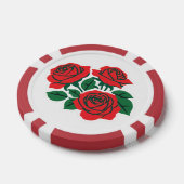 Rosenstrauß Pokerchips (Einzeln)