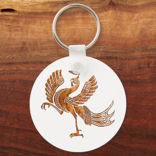 Rosenstrost Schlüsselanhänger (Vorderseite)