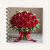 Rosensymbolik Notizblock (Vorderseite)