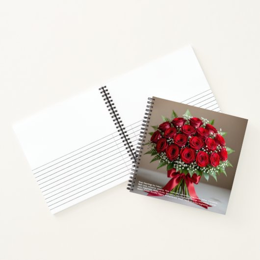 Rosensymbolik Notizblock (Innenseite)
