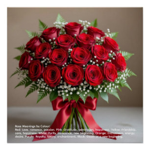 Rosensymbolik Poster