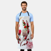 Rosentag  schürze (Getragen)
