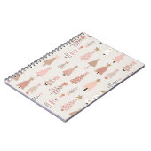 Rosentannenbaum Notizblock (Linke Seite)