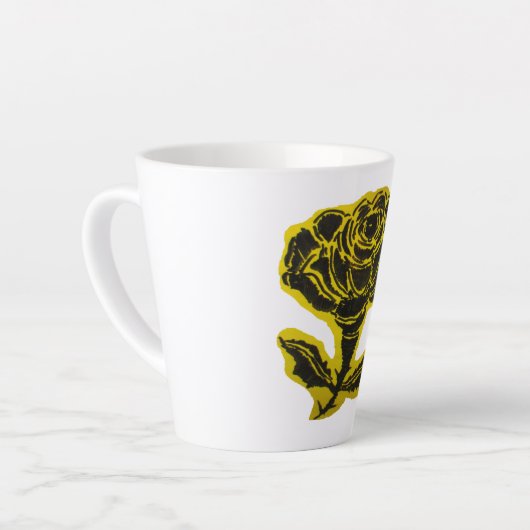 RosenTasse -  Milchtasse (Linke Ecke)