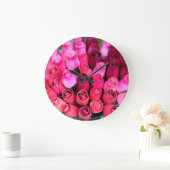 Rosenuhr Große Wanduhr (Zuhause)