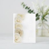 Rosenuntergrund Postkarte (Stehend Vorderseite)