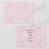 Rosenuntergrund Visitenkarte (Vorne/Hinten)