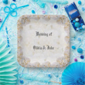 Rosenviertel-Teller Pappteller (Party)