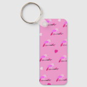 Rosenvogel Schlüsselanhänger (Vorderseite)