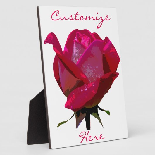 Rosenwalentine Fotoplatte (Seite)