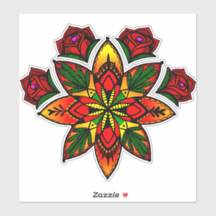 Rosenwanne Aufkleber