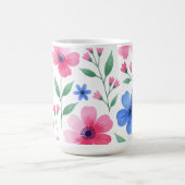 Rosenwasser-Blüten-Delight Kaffeetasse (Mittel)