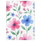 Rosenwasser-Blüten-Delight Klemmbrett (Rückseite)