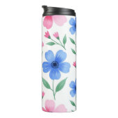 Rosenwasser-Blüten-Delight Thermosbecher (Nach rechts gedreht)