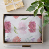 RosenWatercolor mit Blumen Seidenpapier (Geschenk)