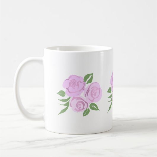 Rosenweiche Tasse (Links)