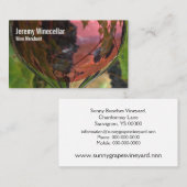 Rosenweinglasweinberg Visitenkarte (Vorne/Hinten)