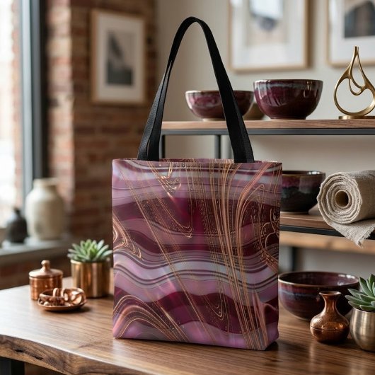 Rosenwellen Tasche