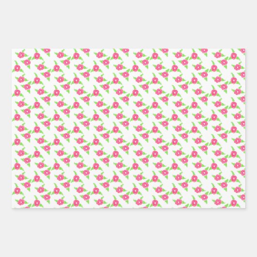 Rosenzieher oder Set für Geschenkgutscheine Geschenkpapier Set (Vorderseite 2)