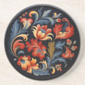 Rosepaint Modern 1 von 6 Getränkeuntersetzer (Vorne)