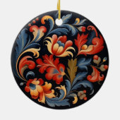 Rosepaint Modern 1 von 6 Keramik Ornament (Hinten)