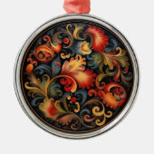 Rosepaint Modern 2 von 6 Ornament Aus Metall (Vorne)