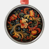 Rosepaint Modern 3 von 6 Ornament Aus Metall (Vorne)