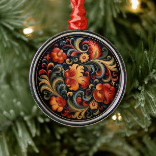 Rosepaint Modern 5 von 6 Ornament Aus Metall