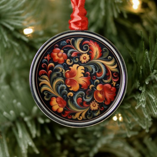 Rosepaint Modern 5 von 6 Ornament Aus Metall (Baum)