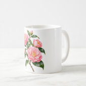 Roser Kamelien-Zweig Kaffeetasse (VorderseiteRechts)