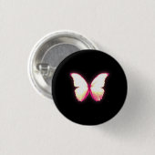Roser Schmetterlingsknopf Button (Vorne & Hinten)