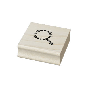 Rosery Beads katholisch Gummistempel