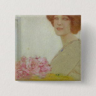 Roses, 1912 button