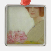 Roses, 1912 silbernes ornament (Vorne)